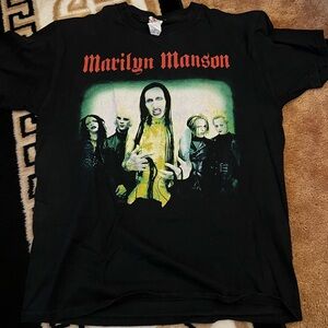 Used Vintage Marilyn Manson Band Shirt size M